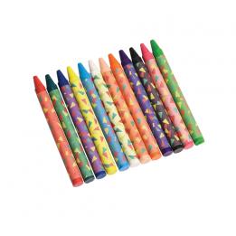 Set Of 12 Colourful Crayons