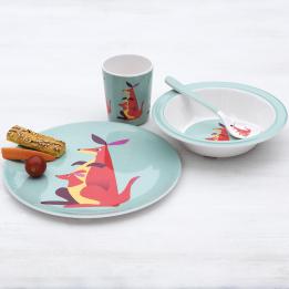 Children'S Kangaroo Melamine Set