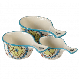 Set Of Three Measuring Cups