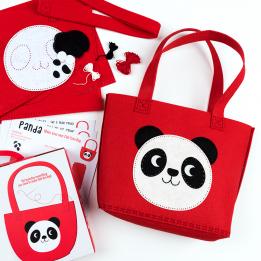 Sew Your Own Miko The Panda Tote Bag