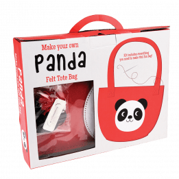 Sew Your Own Miko The Panda Tote Bag