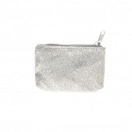 Silver Glitter Mini Purse