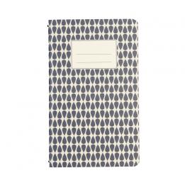 Small Blue Abstract Notebook