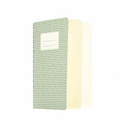 Small Green Abstract Notebook