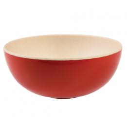 Small Vintage Apple Bamboo Bowl