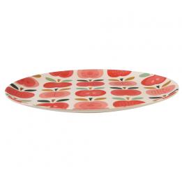 Vintage Apple Bamboo Side Plate