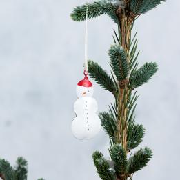 Snowman Metal Decoration