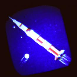 Space Age Projector Torch
