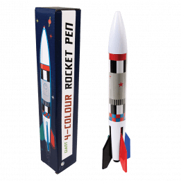 Giant Space Age Rocket Pen