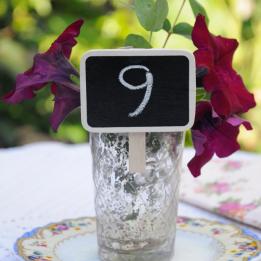 Mini Blackboard Peg Place Setting