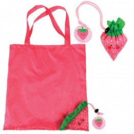 Strawberry Foldaway Bag