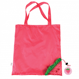 Strawberry Foldaway Bag