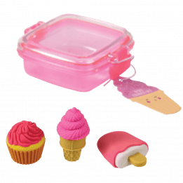 Sweet Treats Mini Eraser Set