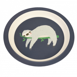 Sydney The Sloth Bamboo Plate