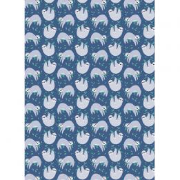 Sydney The Sloth Wrapping Paper (5 Sheets)