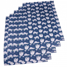Sydney The Sloth Wrapping Paper (5 Sheets)