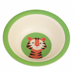 Teddy The Tiger Bamboo Bowl