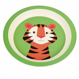 Teddy The Tiger Bamboo Plate