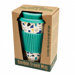 Terrazzo Bamboo Travel Mug