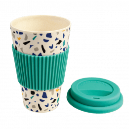 Terrazzo Bamboo Travel Mug