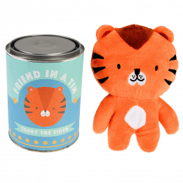 Terry The Tiger Friend In A Tin