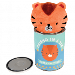 Terry The Tiger Friend In A Tin