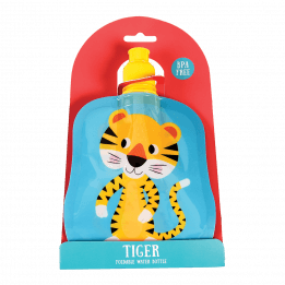Tiger Folding Water Bottle