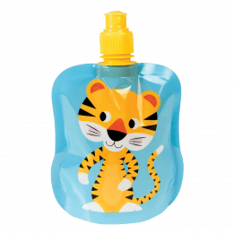 Tiger Folding Water Bottle