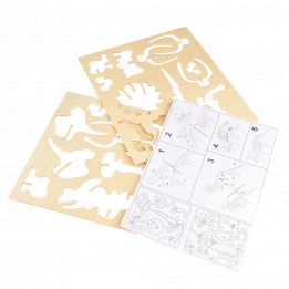 Triceratops 3d Wooden Puzzle