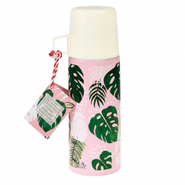 Tropical Palm Flask And Cup