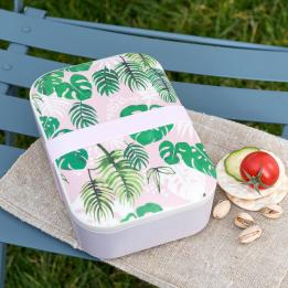 Tropical Palm Bamboo Lunch Box