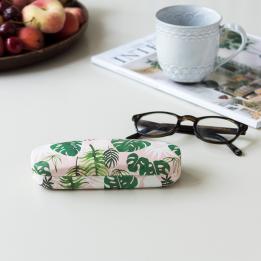 Tropical Palm Glasses Case And Cloth