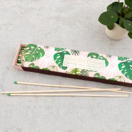 Tropical Palm Box Of Extra Long Safety Matches