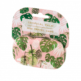 Tropical Palm Mini Travel Case