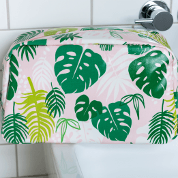 Tropical Palm Wash Bag