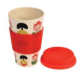 Tulip Bloom Bamboo Travel Mug