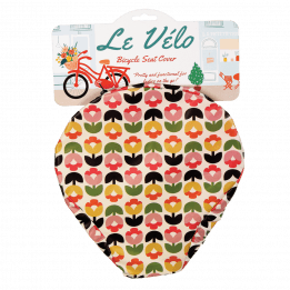 Tulip Bloom Bicycle Seat Cover
