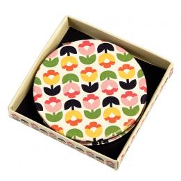 Tulip Bloom Compact Mirror