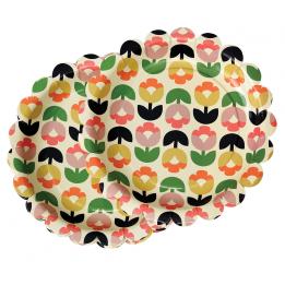 Tulip Bloom Paper Plates (pack Of 8)