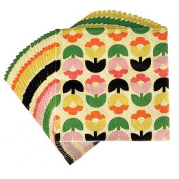Tulip Bloom Cocktail Napkins (pack Of 20)