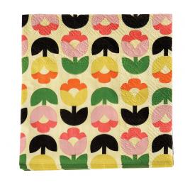 Tulip Bloom Cocktail Napkins (pack Of 20)