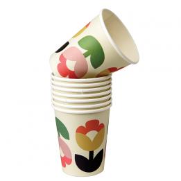 Tulip Bloom Paper Cups (set Of 8)