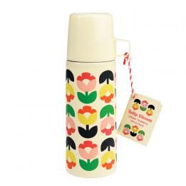 Tulip Bloom Flask And Cup