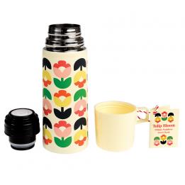 Tulip Bloom Flask And Cup