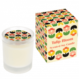 Tulip Bloom Boxed Scented Candle