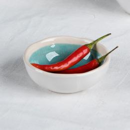 Turquoise Santana Dipping Bowl