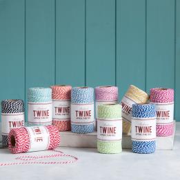 Navy Blue And White Bakers Twine