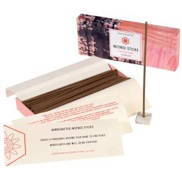 Vanilla Incense Sticks And Holder (50 Sticks)