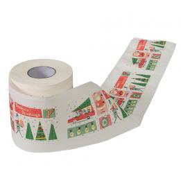 Festive Family Christmas Toilet Roll