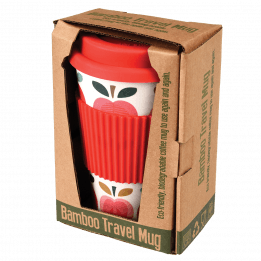 Vintage Apple Bamboo Travel Mug